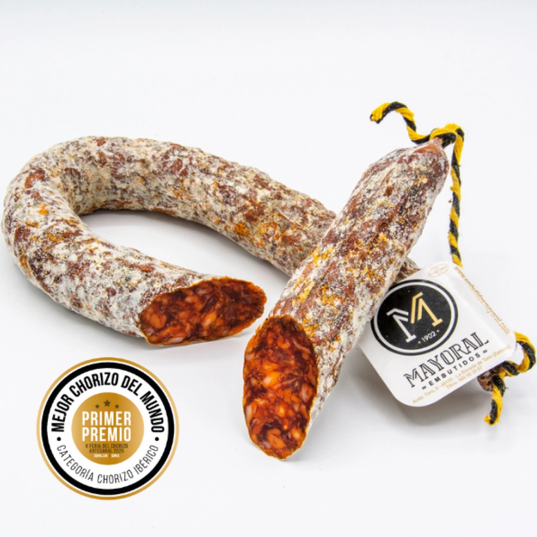Chorizo Artesano Dulce Ibérico de Cebo de Campo (Sarta)