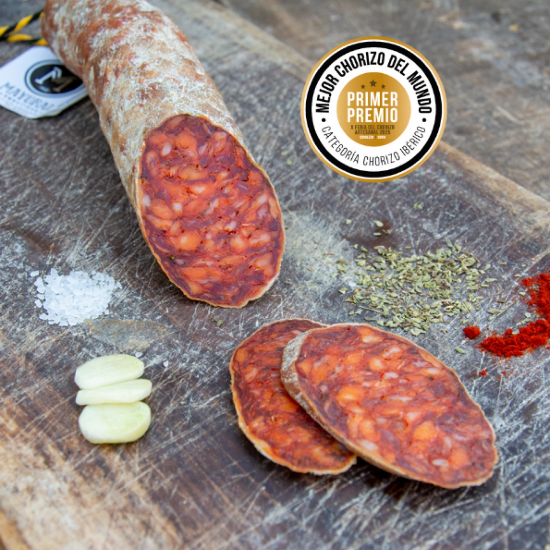 Chorizo Cular Artesano Dulce Ibérico de Cebo de Campo