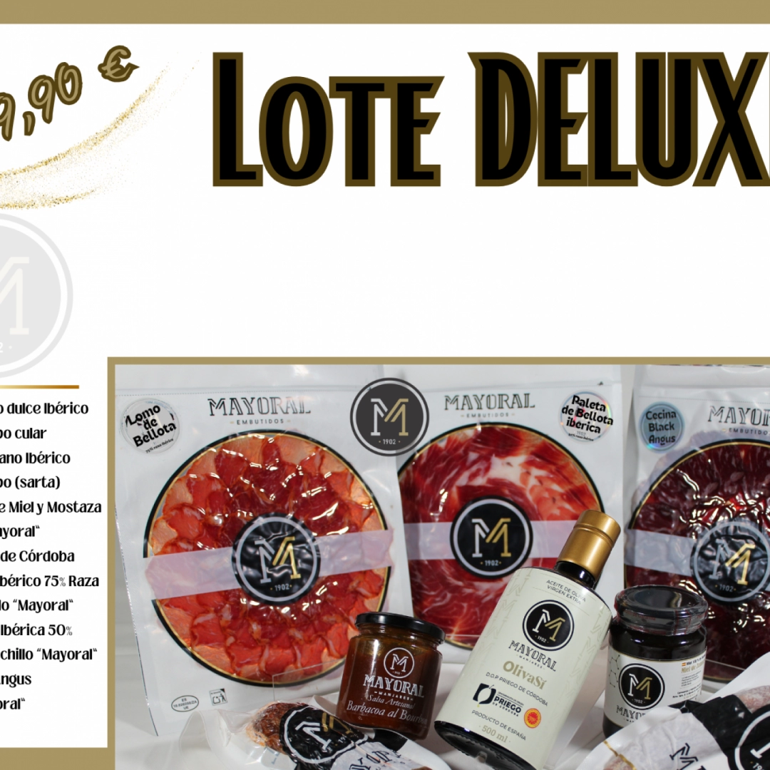 Lote “Mayoral Luxe Edition” – Una joya gourmet de auténtica artesanía