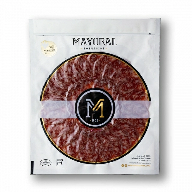 Salchichón Cular Artesano Ibérico de Cebo de Campo Loncheado