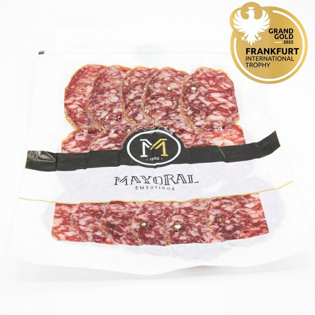 Salchichón Cular Artesano Ibérico de Cebo de Campo Loncheado