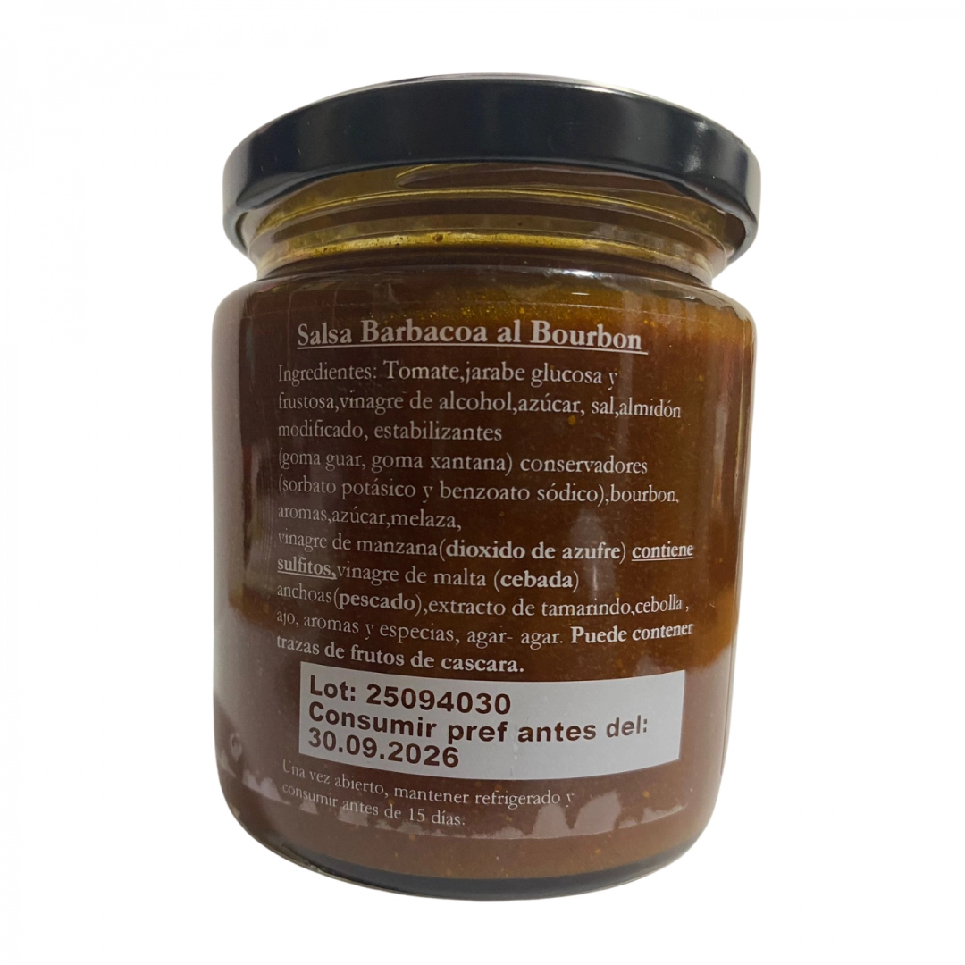 Salsa Artesanal Barbacoa al Bourbon