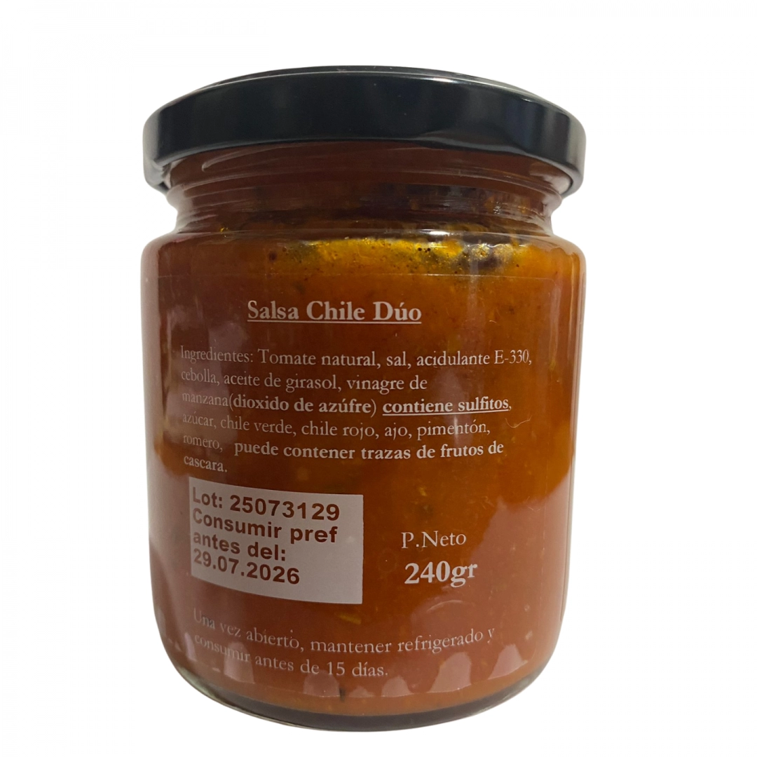 Salsa Artesanal Chile Dúo