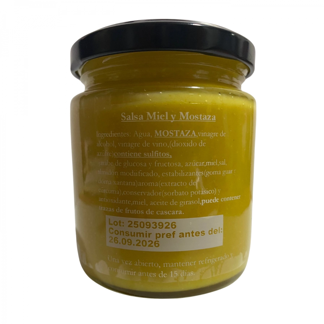 Salsa Artesanal Miel y Mostaza